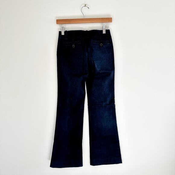 Theory Sugar Dress Pants in Black Canvas 0 - Picture 3 of 10